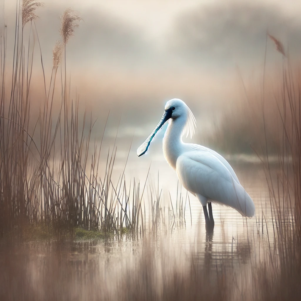 Explore & Enjoy North Norfolk - spoonbill