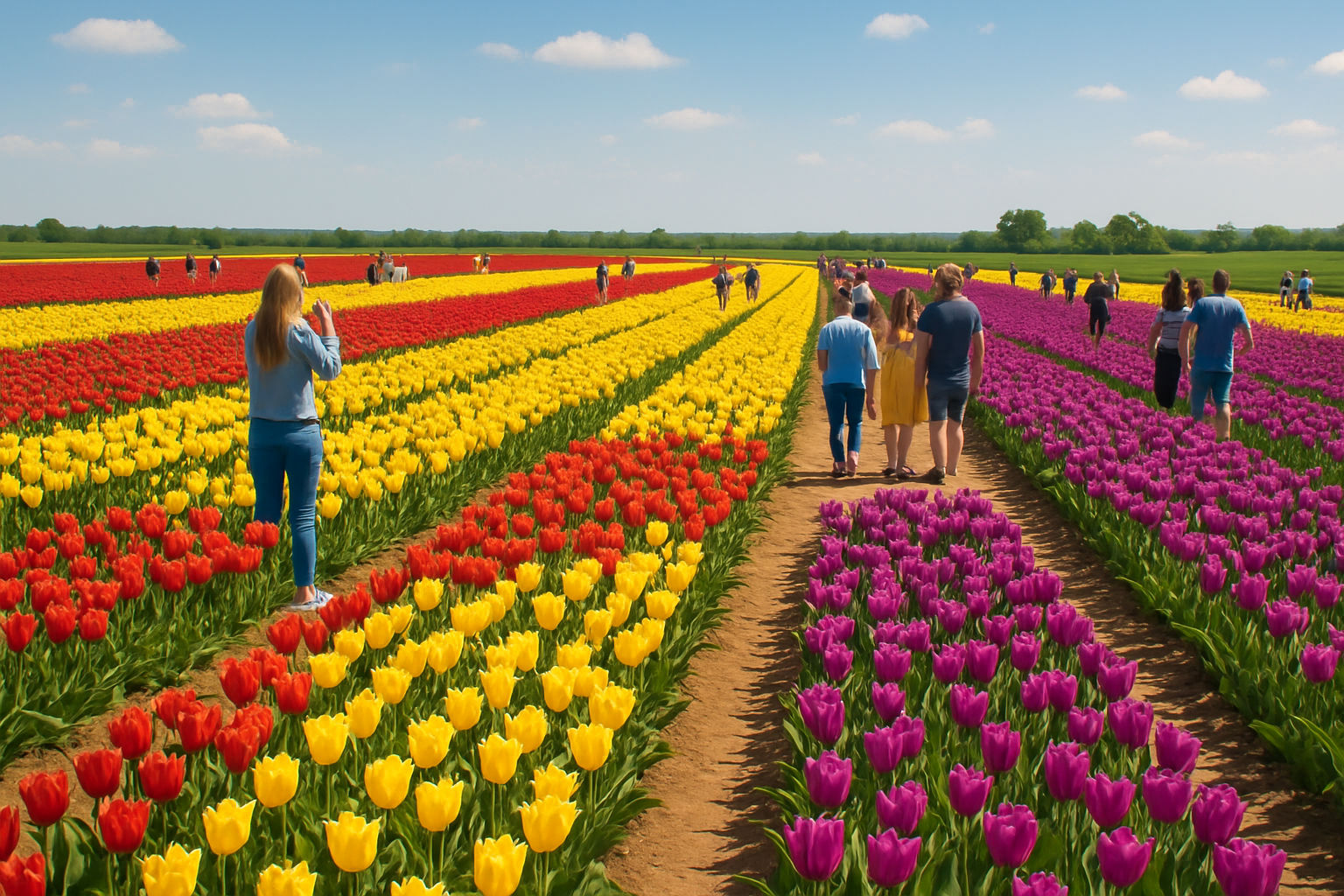 Norfolk Tulip Fields